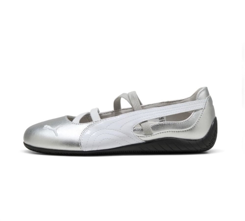 PUMA SPEEDCAT BALLET METALLIC WNS SILVER/WHITE